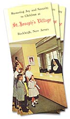 Brochure about St. Joseph's Village, Rockleigh, NJ