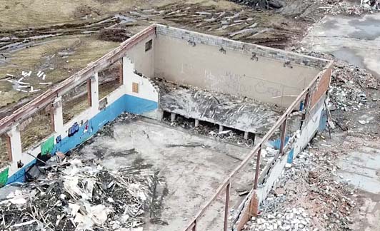 Demolition of St. Joseph's Village