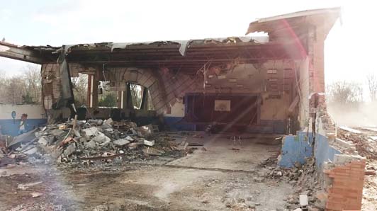 Demolition of St. Joseph's Village