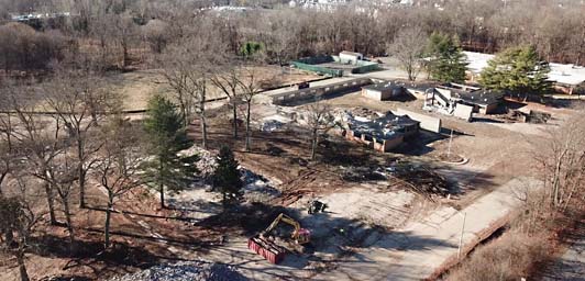 Demolition of St. Joseph's Village