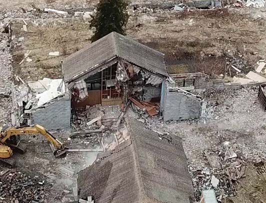 Demolition of St. Joseph's Village