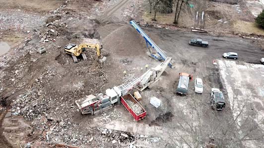 Demolition of St. Joseph's Village