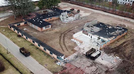Demolition of St. Joseph's Village