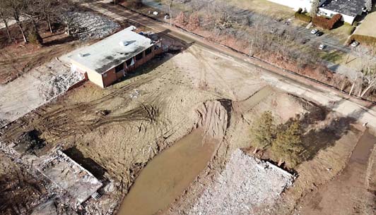 Demolition of St. Joseph's Village