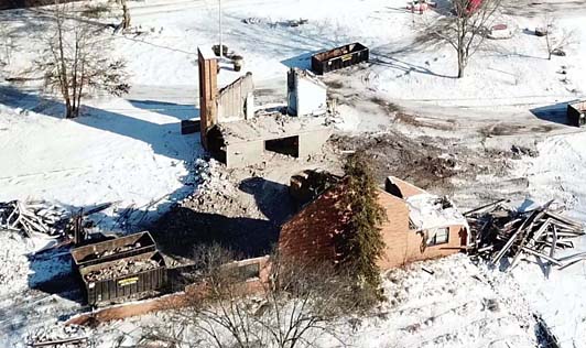 Demolition of St. Joseph's Village