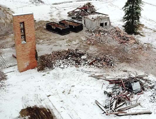 Demolition of St. Joseph's Village