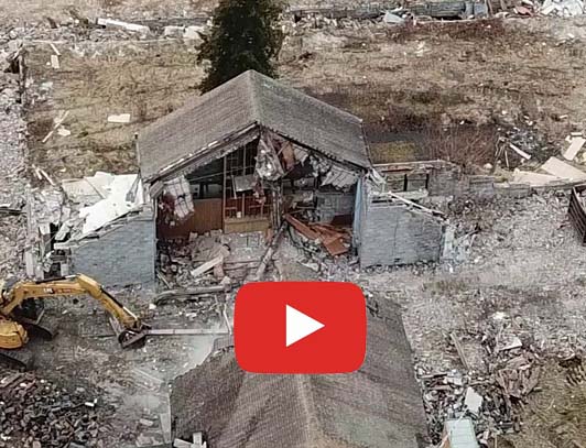Demolition of St. Joseph's Village